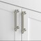Gliderite Hardware 5-1/16 in. Center to Center Satin Nickel Classic Euro Bar Pull - 4361-128-SN 4361-128-SN-1 - alternate 2